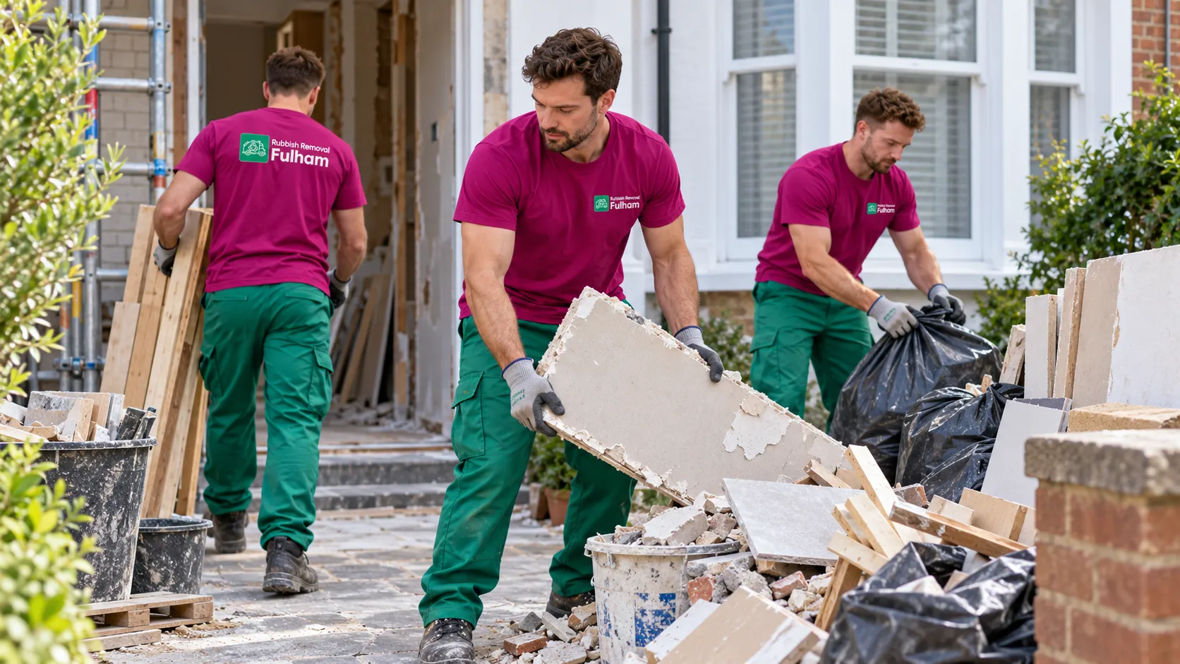 Builders and renovation waste clearance Fulham