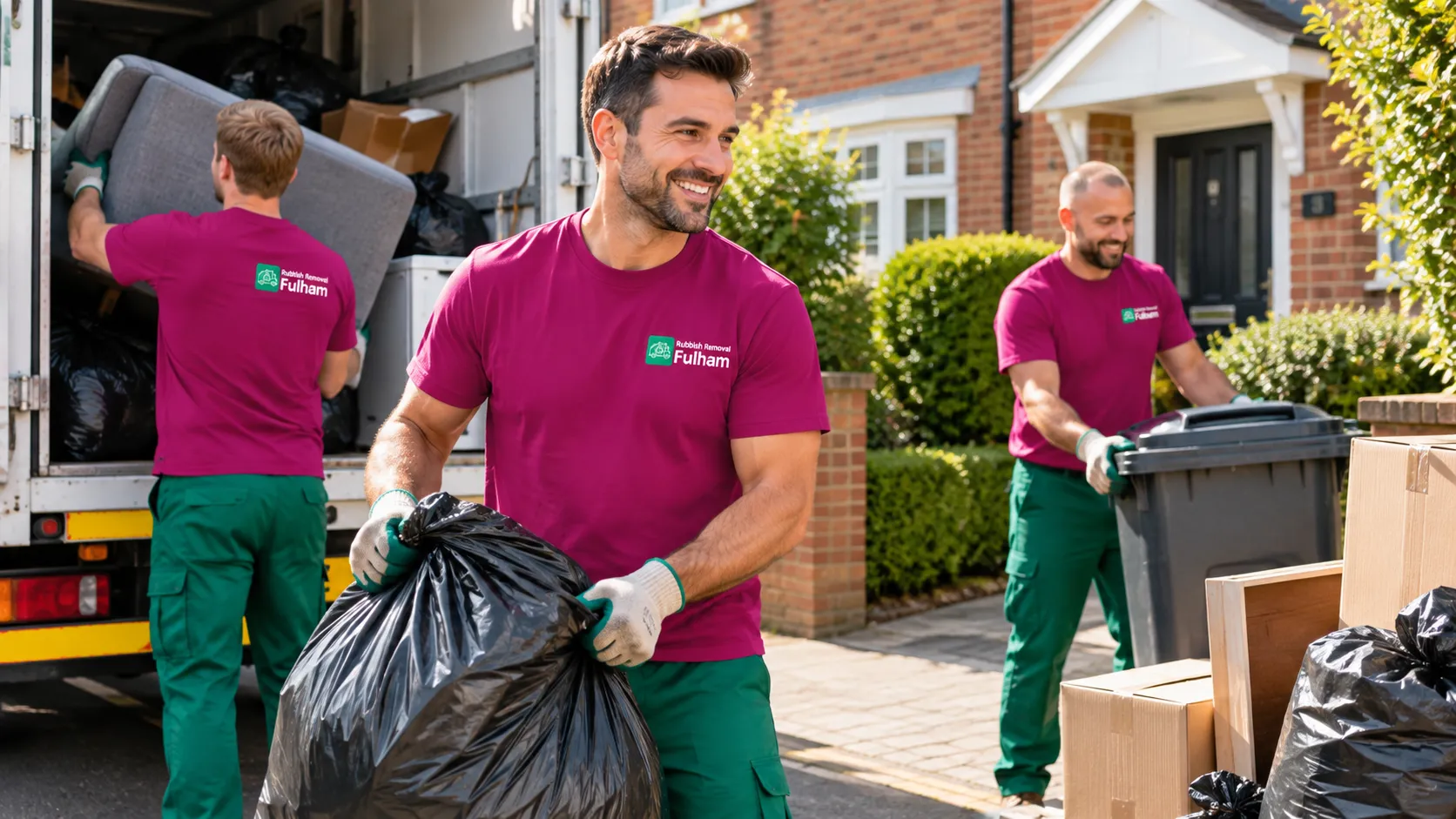 Expert rubbish removal team in Fulham SW6