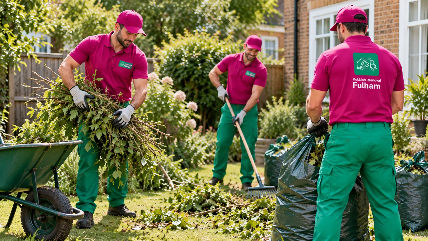 Garden waste clearance Fulham