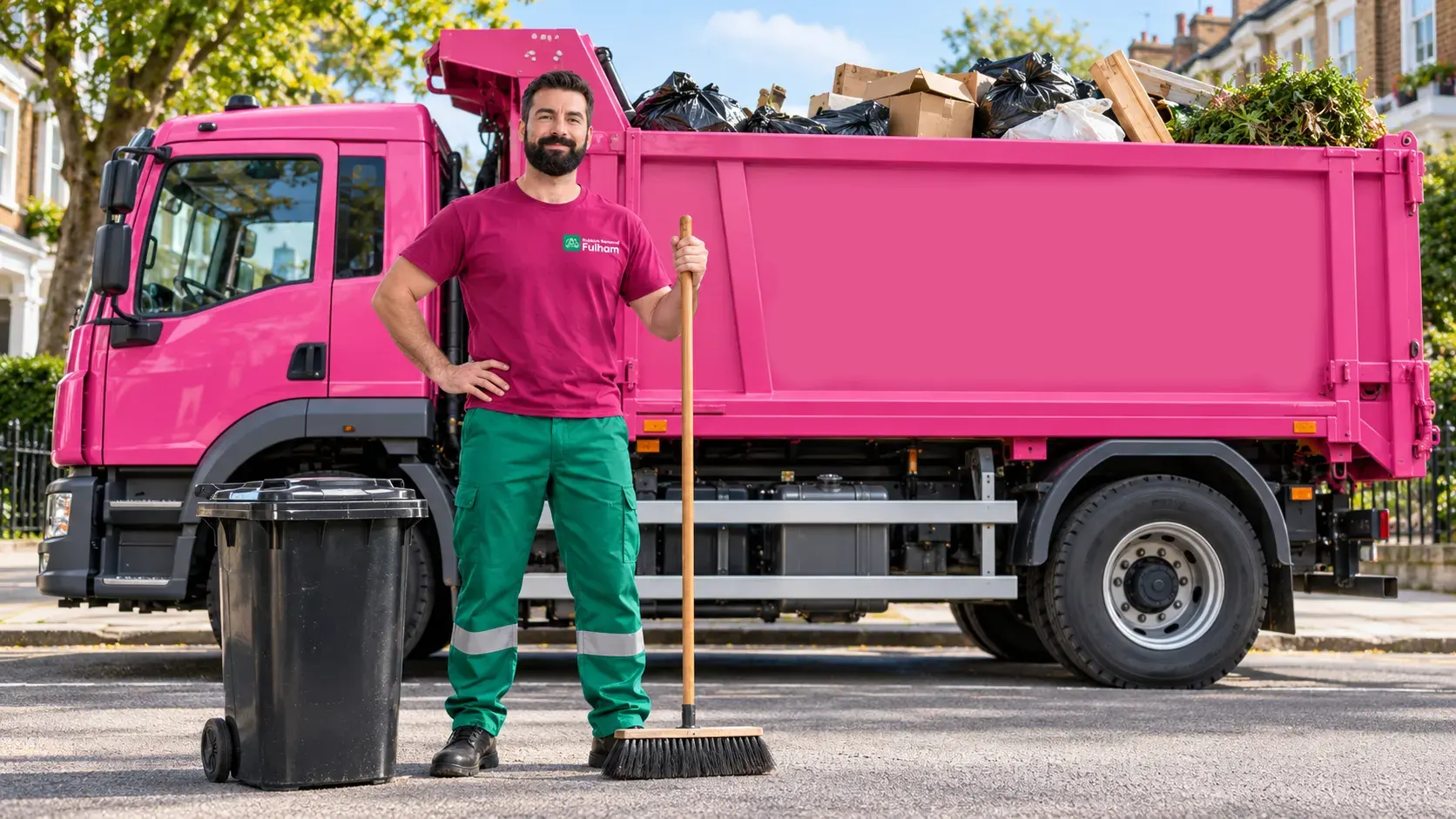 Professional rubbish removal team in Fulham SW6